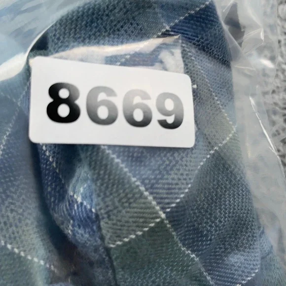 Wrangler Shirt Mens Medium Blue Green Plaid Western Pearl Snap Long Sleeve - Picture 9 of 9